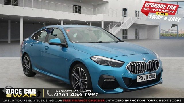 Compare BMW 2 Series Gran Coupe 2.0 218D M Sport Gran Coupe 148 Bhp PX70XUR Blue