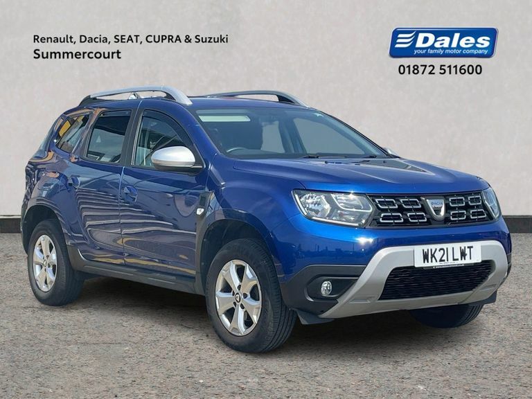 Compare Dacia Duster Duster Comfort Tce 4X2 WK21LWT Blue