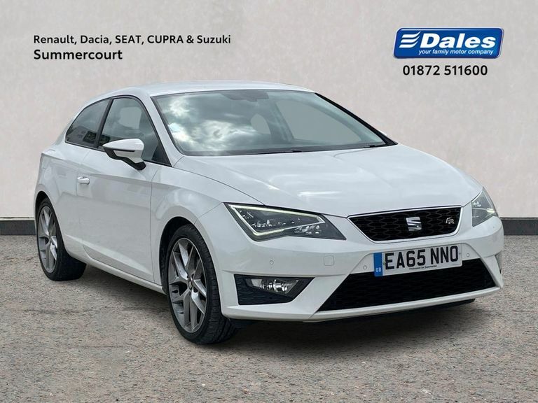 Compare Seat Leon 1.4 Tsi Act 150 Fr Technology Pack EA65NNO White