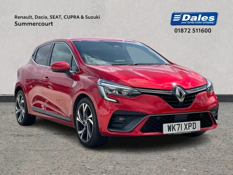 Compare Renault Clio 1.0 Tce 90 Rs Line WK71XPD Red