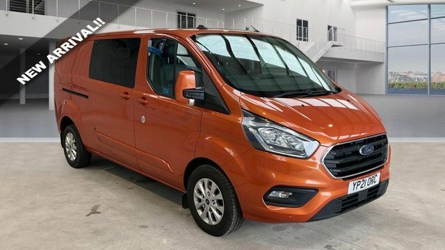 Compare Ford Transit Custom 2.0 320 Limited Dciv Ecoblue 183 Bhp L2 Lwb Double YP21ORC Orange