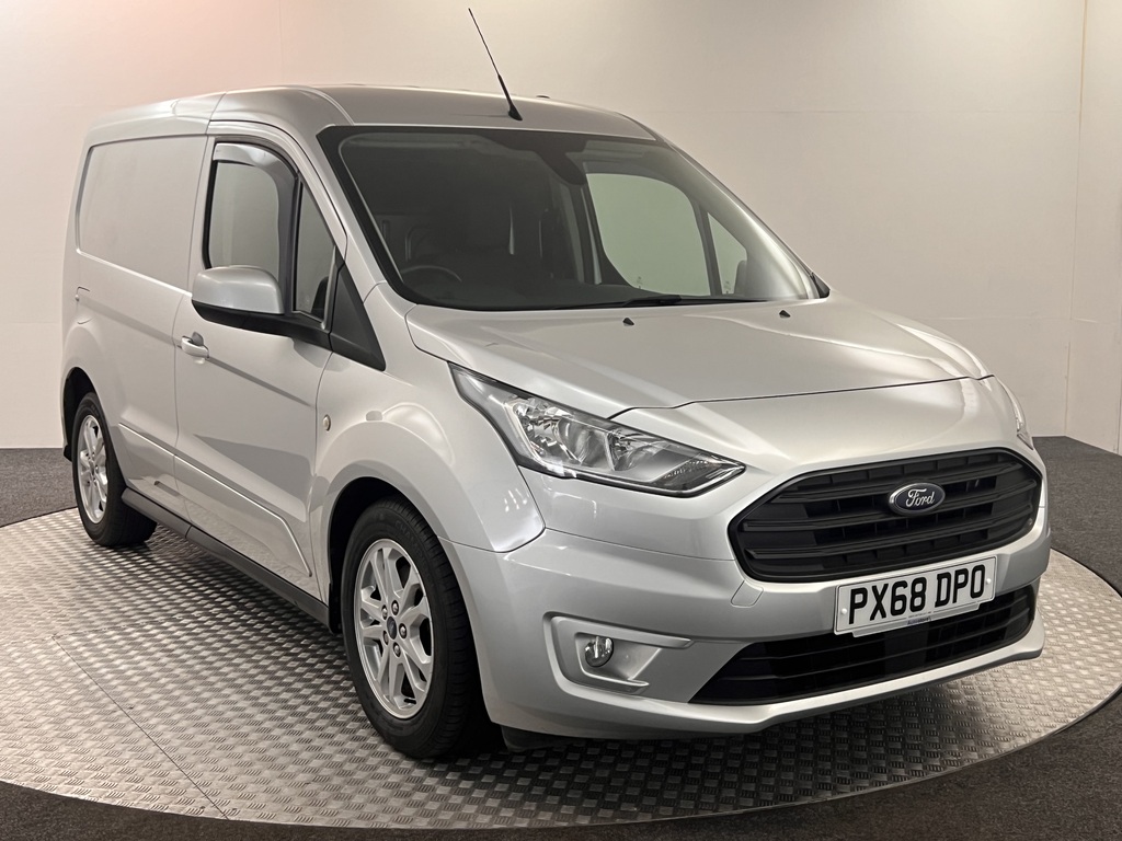 Compare Ford Transit Connect 1.5 Ecoblue 120Ps Limited Van PX68DPO Silver