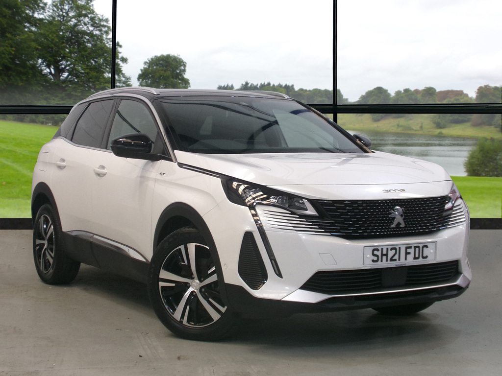 Compare Peugeot 3008 3008 Gt Bluehdi Ss SH21FDC White