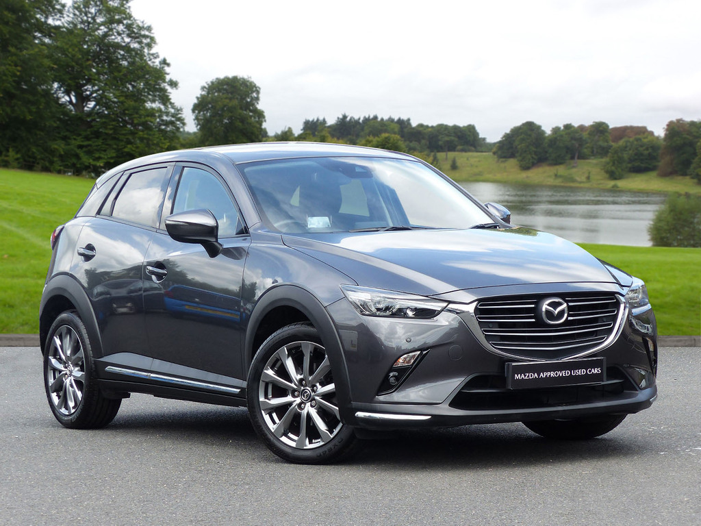 Compare Mazda CX-3 Sport Nav Plus EU68MDY Grey