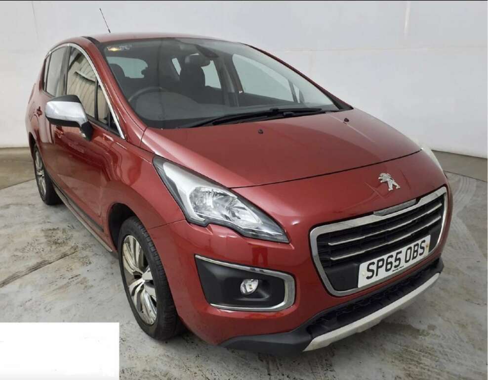 Peugeot 3008 1.6 3008 Active Blue Hdi Ss Red #1