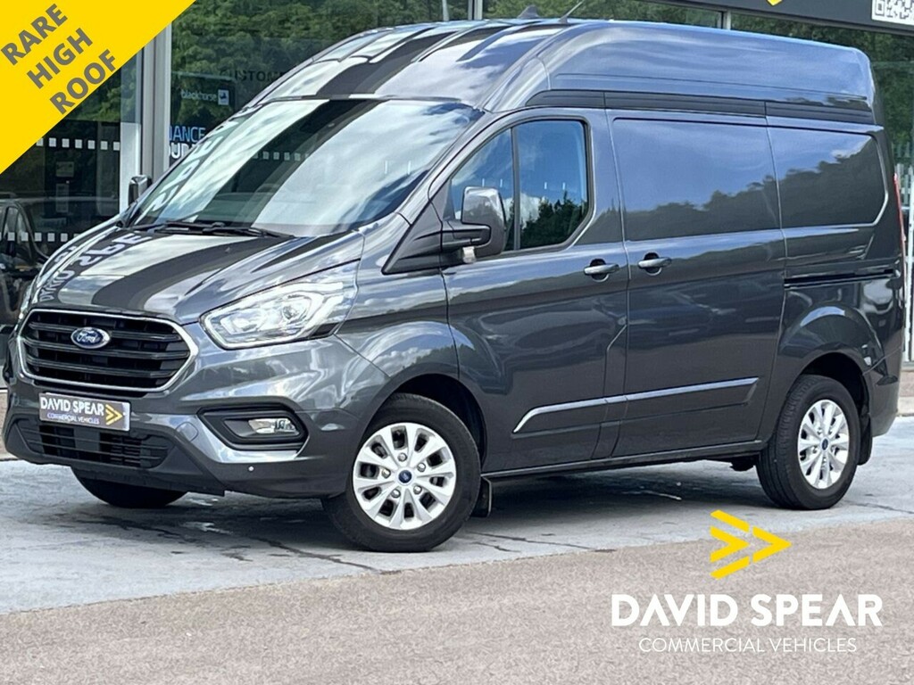 Compare Ford Transit Custom Tdci 130Ps 300 Limited L1 H2 Swb Extra High Roof W CA23FHP Grey