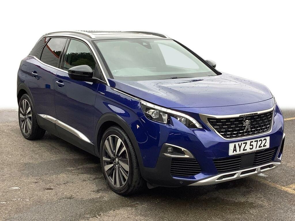 Compare Peugeot 3008 Ss Gt AYZ5722 Blue