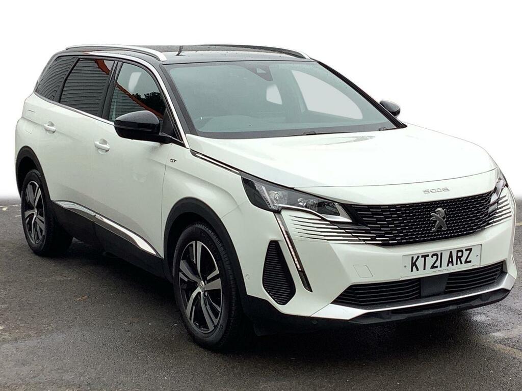Compare Peugeot 5008 Bluehdi Ss Gt KT21ARZ White