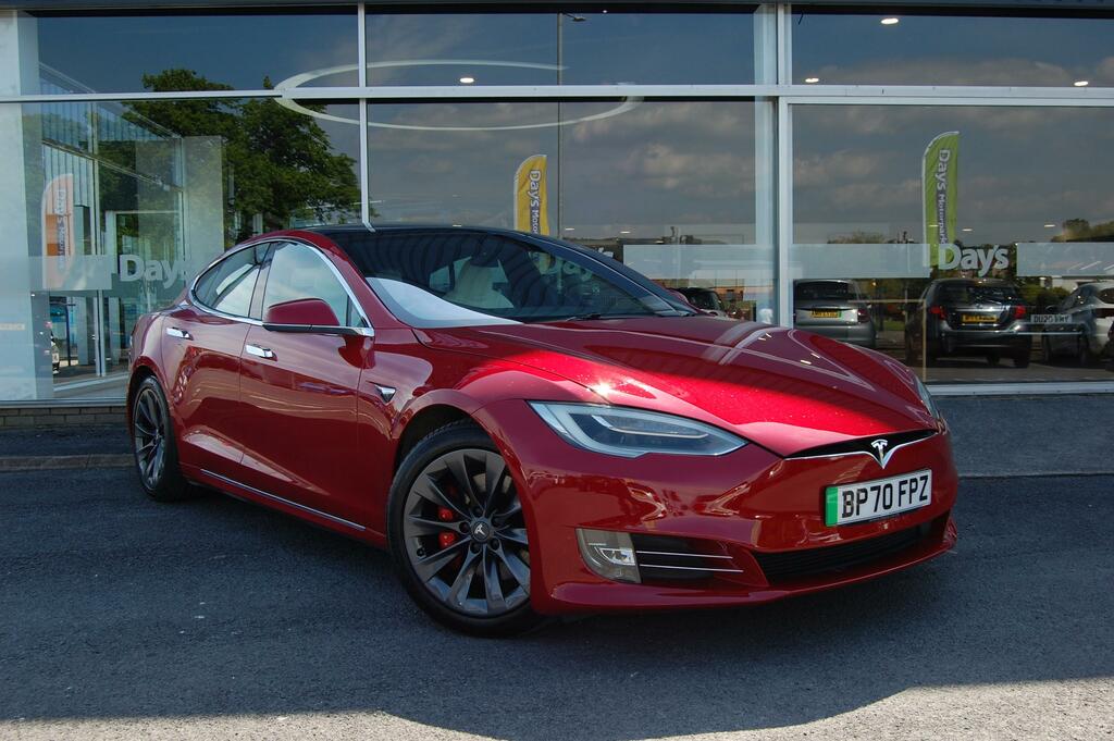 Tesla Model S Perform Ludicrous Awd Red #1