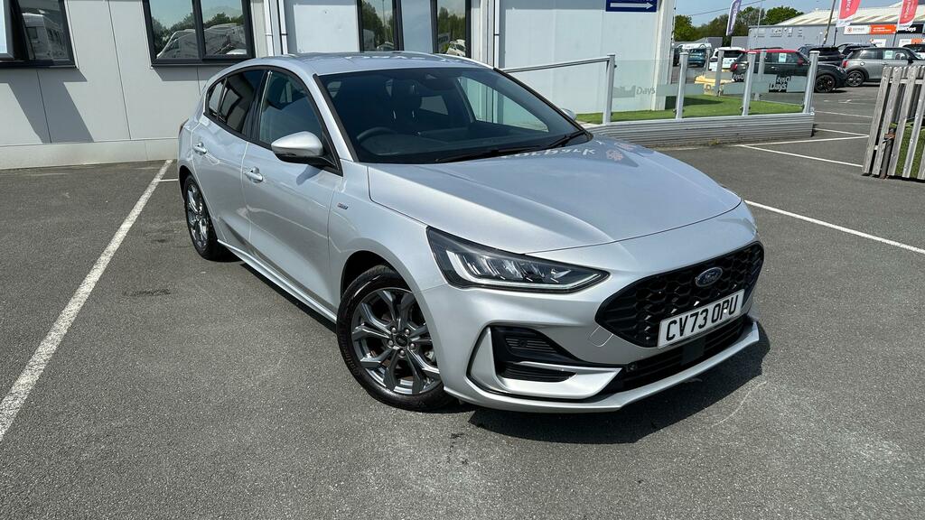 Compare Ford Focus St-line Edition 1.0 Ecoboost Hybrid Mhev 155Ps CV73OPU Silver