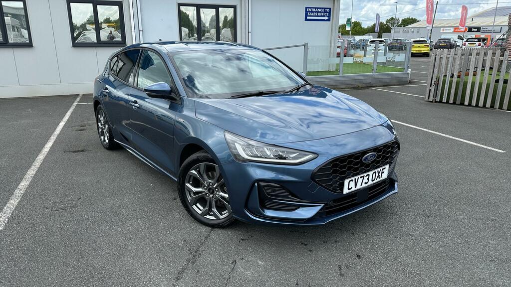 Compare Ford Focus St-line Edition 1.0 Ecoboost Hybrid Mhev 155Ps CV73OXF Blue