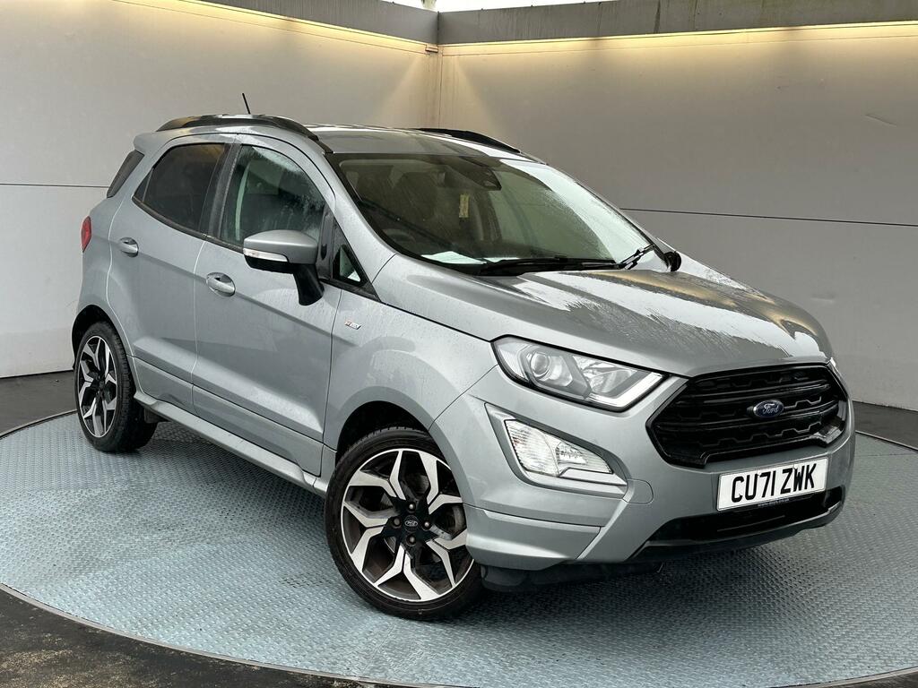 Compare Ford Ecosport 1.0 St-line X Pack 140Ps CU71ZWK Silver