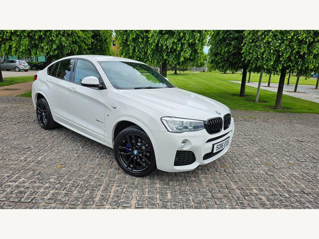 Compare BMW X4 2.0 20D M Sport Xdrive Euro 6 Ss SO16EOS White