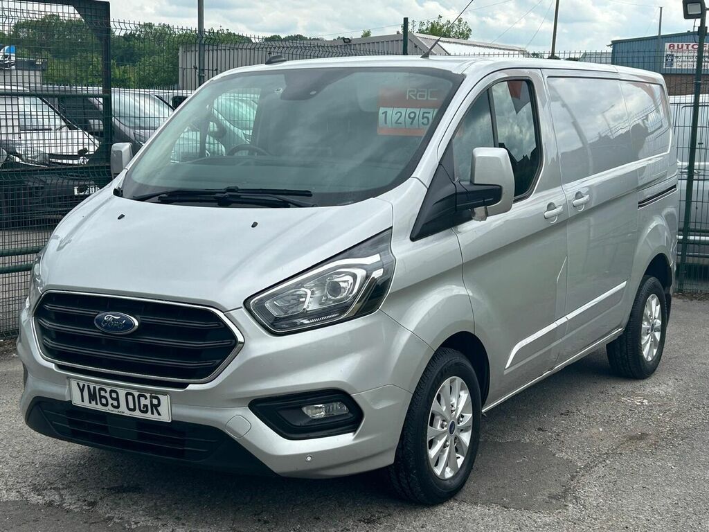 Ford Transit Custom 2.0 280 Ecoblue Limited L1 H1 Euro 6 Ss 20 Silver #1