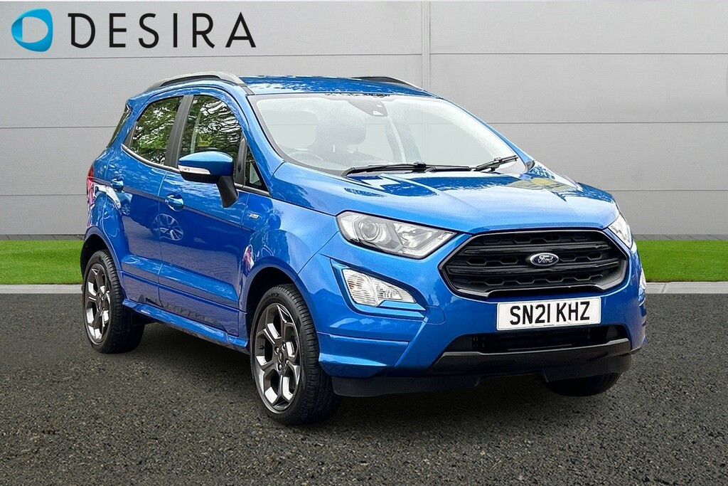 Compare Ford Ecosport 1.0 Ecoboost 140 St-line SN21KHZ Blue