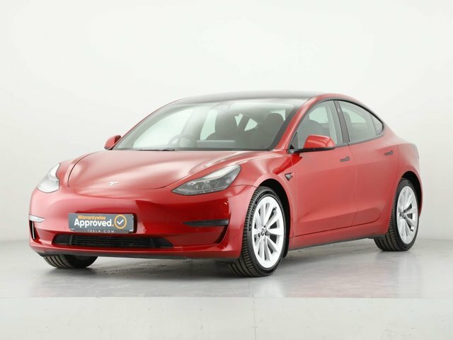 Compare Tesla Model 3 0L Long Range Awd BL21CXW Red