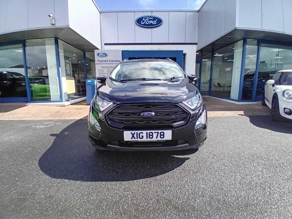 Compare Ford Ecosport 1.0T Ecoboost 125Ps St Line Mca 6 Speed Man XIG1878 Black