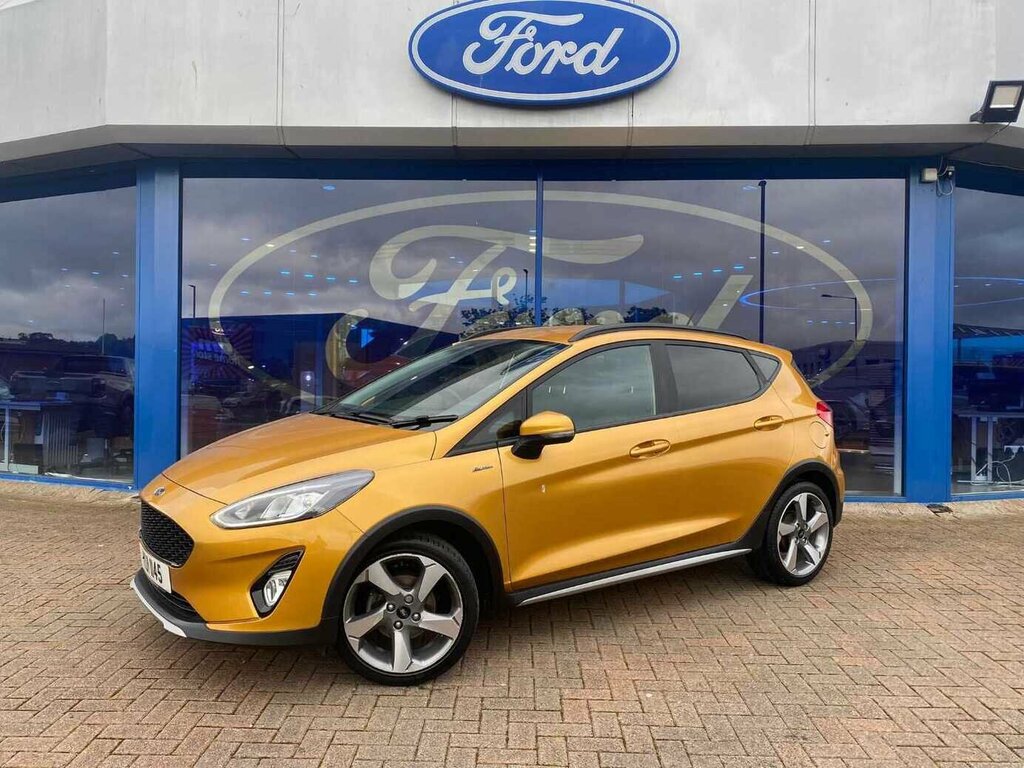 Compare Ford Fiesta Active Edition 1.0 Ecoboost 100Ps YUI1145 Yellow