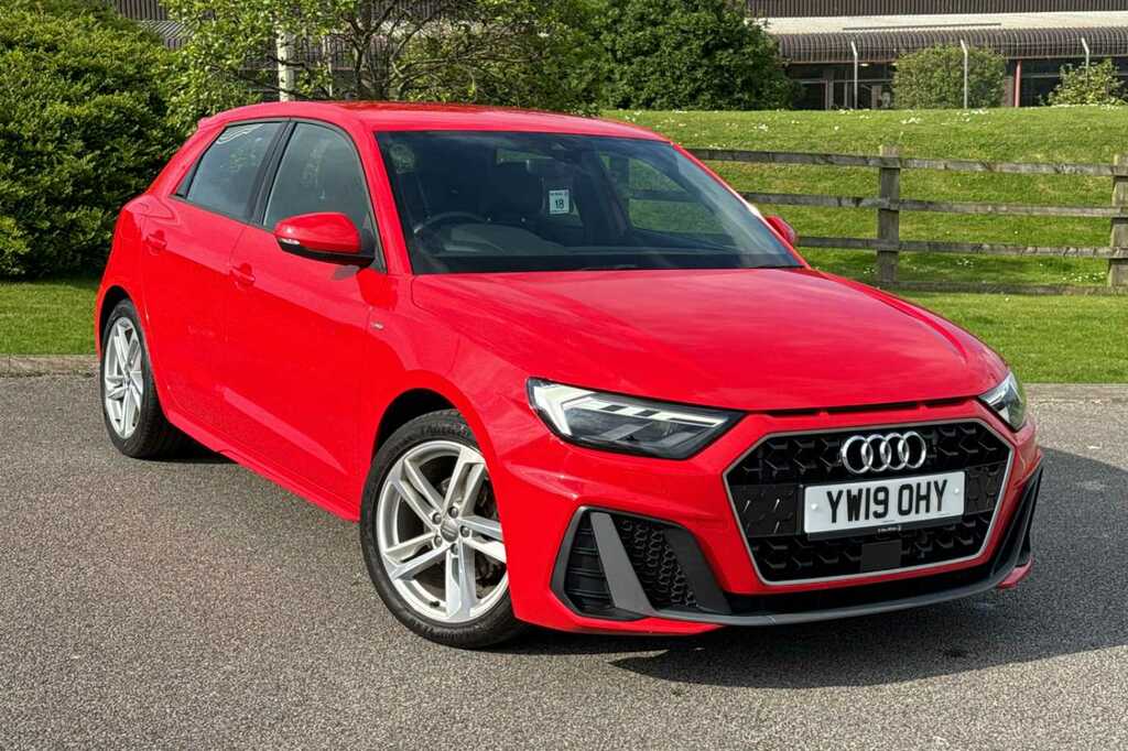 Compare Audi A1 S Line YW19OHY Red