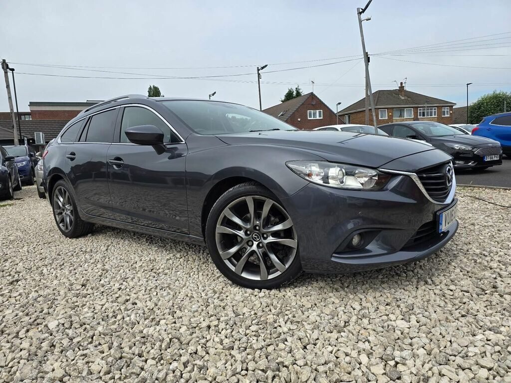 Compare Mazda 6 Estate 2.2 Skyactiv-d Se-l Nav Tourer Euro 6 Ss VU16EEX Grey