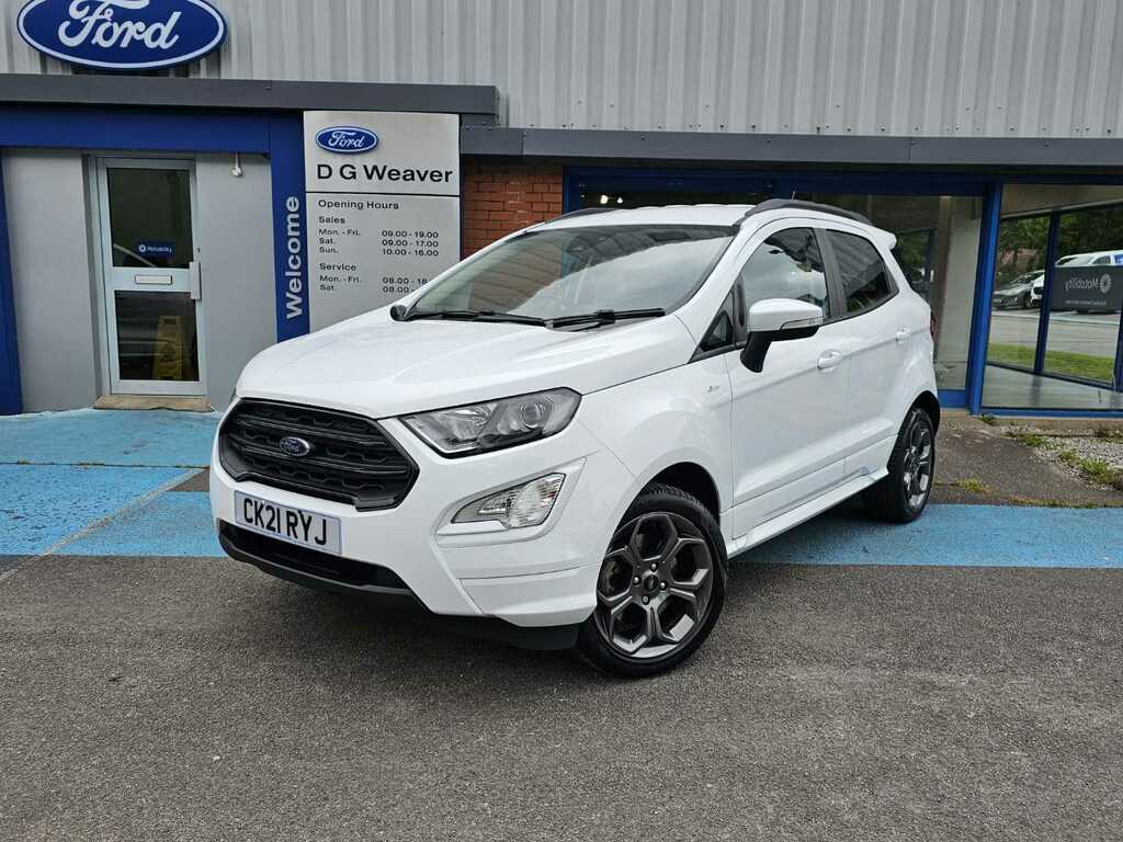 Compare Ford Ecosport St-line CK21RYJ White