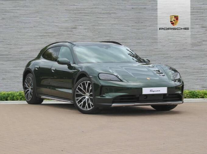 Compare Porsche Taycan Performance Plus 105Kwh 4 Cross Turismo 11Kw Char WR24BVM Green