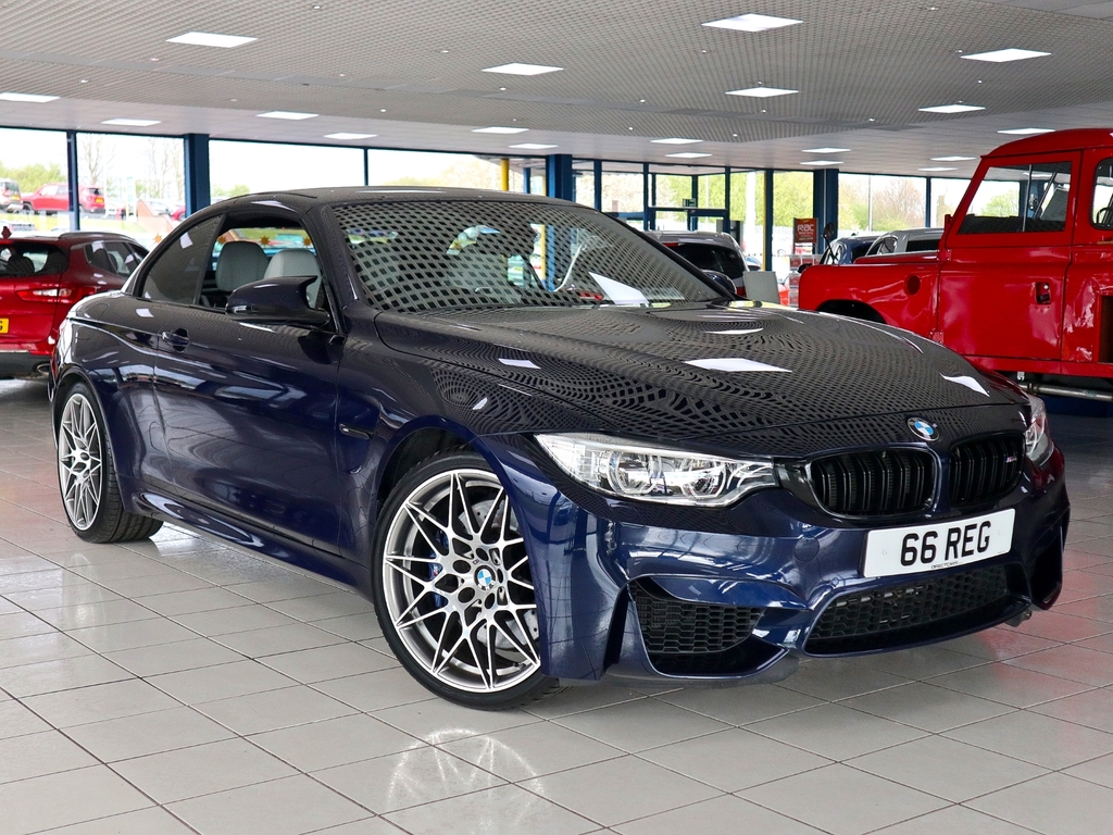 Compare BMW M4 3.0 Competition Pack Biturbo  Blue