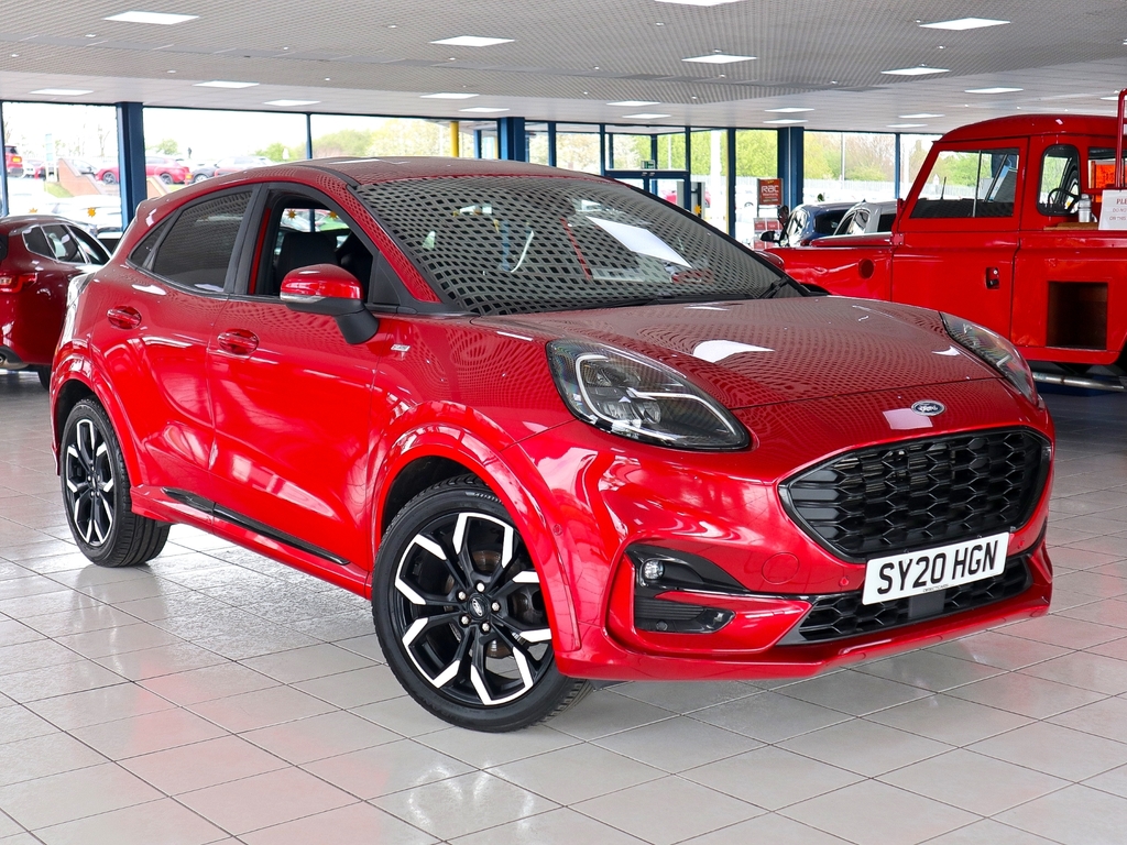 Compare Ford Puma 1.0 St-line X First SY20HGN Red