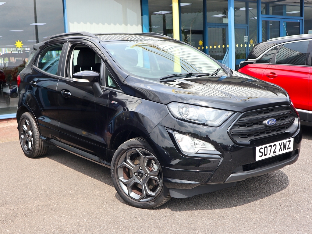 Compare Ford Ecosport 1.0 St-line Ecoboost SD72XWZ Black