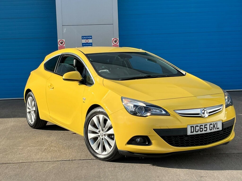 Vauxhall Astra GTC Gtc 2.0 Cdti Yellow #1