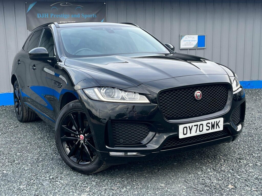 Jaguar F-Pace Chequered Flag Awd Black #1