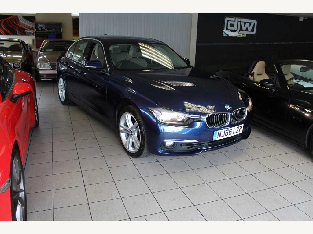 Compare BMW 3 Series 2.0 320I Luxury Euro 6 Ss NJ66LZP Blue