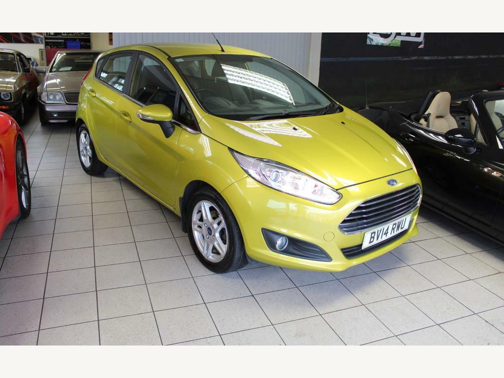 Compare Ford Fiesta 1.0T Ecoboost Zetec Euro 5 Ss BV14RWU Yellow