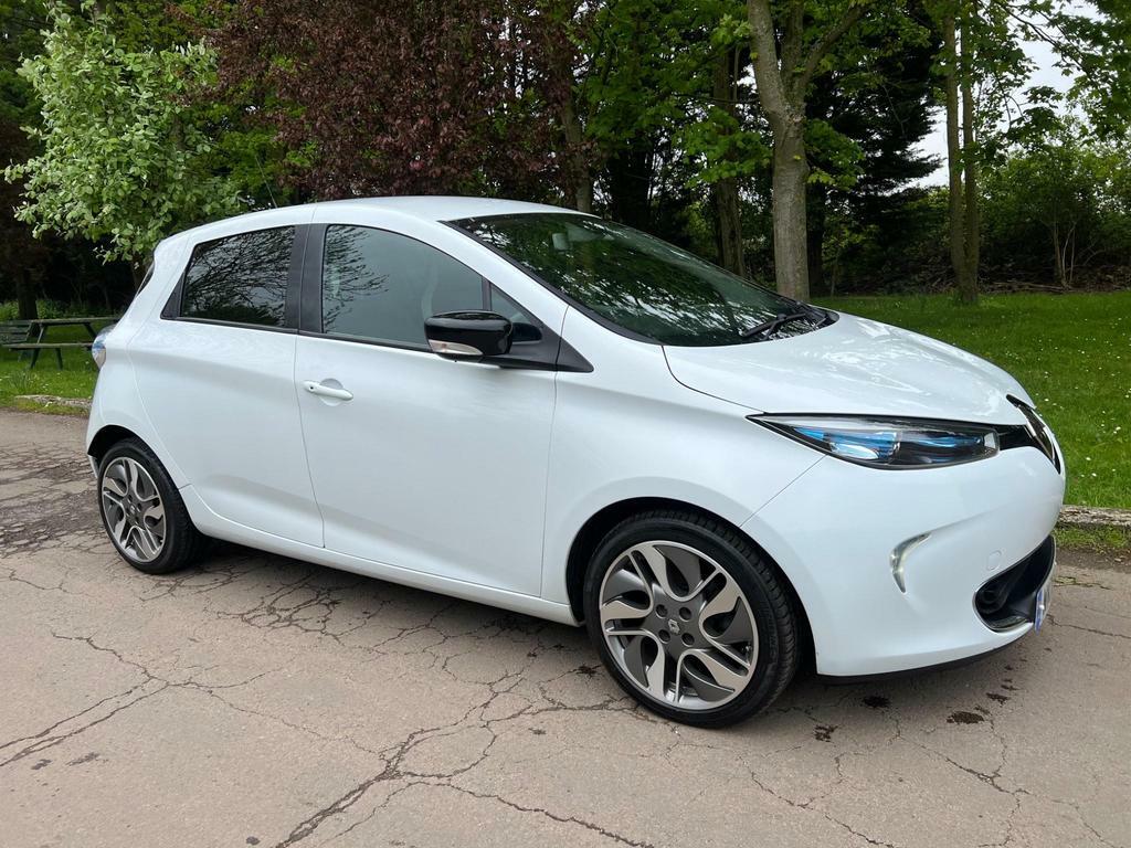 Compare Renault Zoe 22Kwh Dynamique Nav WK16ZFH White