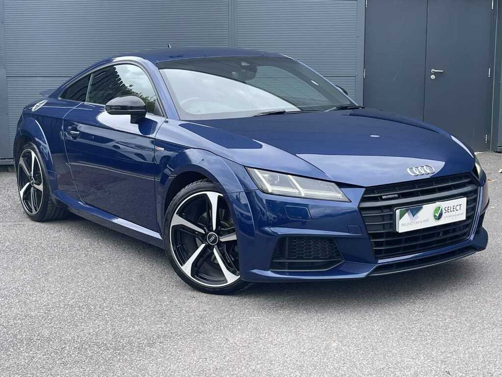 Compare Audi TT Tfsi Quattro S Line Black Edition FY17OLN Blue