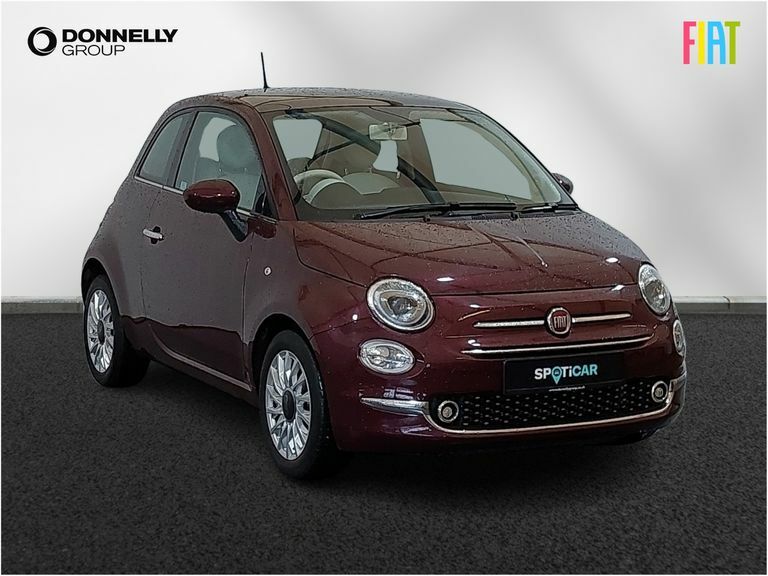 Compare Fiat 500 1.2 Lounge XNZ7388 Red