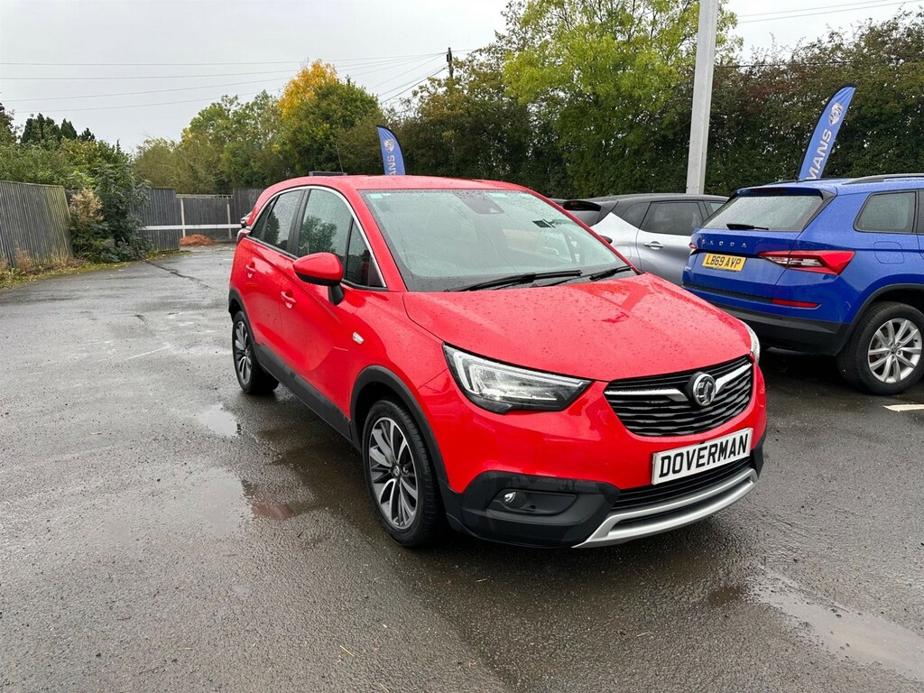 Compare Vauxhall Crossland X 1.5 Turbo D Elite Nav Euro 6 Ss DS69NYR Red