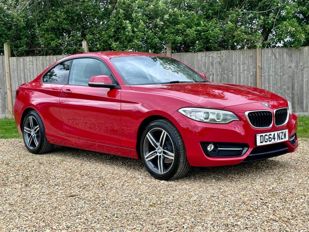 Compare BMW 2 Series Gran Coupe 2.0 Sport Coupe Euro 6 Ss 14 DG64NZW Red