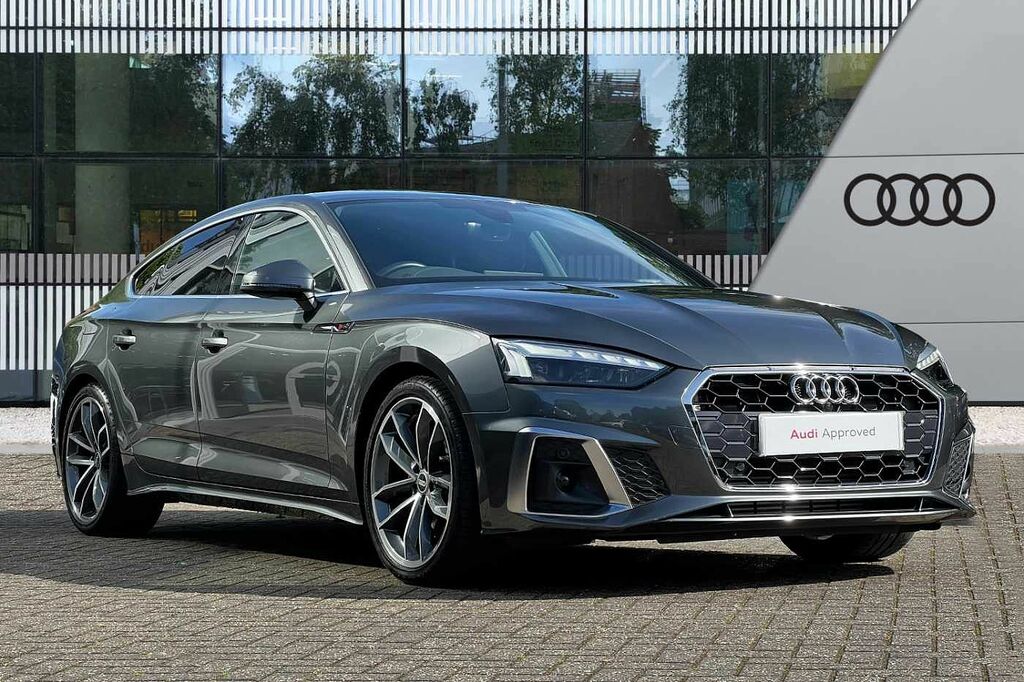Compare Audi A5 S Line 35 Tfsi 150 Ps S Tronic WJ71AEP Grey