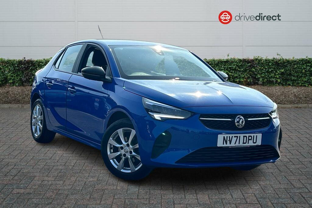 Compare Vauxhall Corsa 1.2 Se Hatchback NV71DPU Blue
