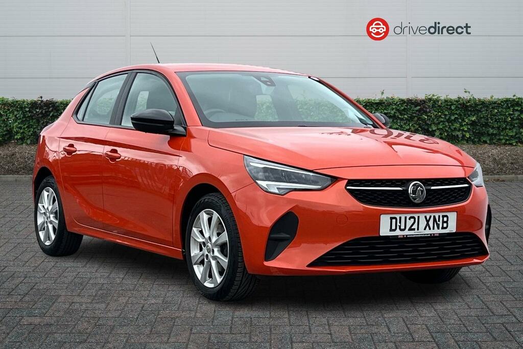 Compare Vauxhall Corsa 1.2 Se Hatchback DU21XNB Orange