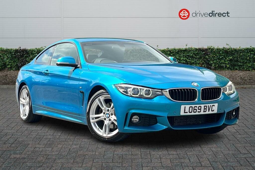 Compare BMW 4 Series 430D M Sport Professional Media Coupe LO69BVC Blue