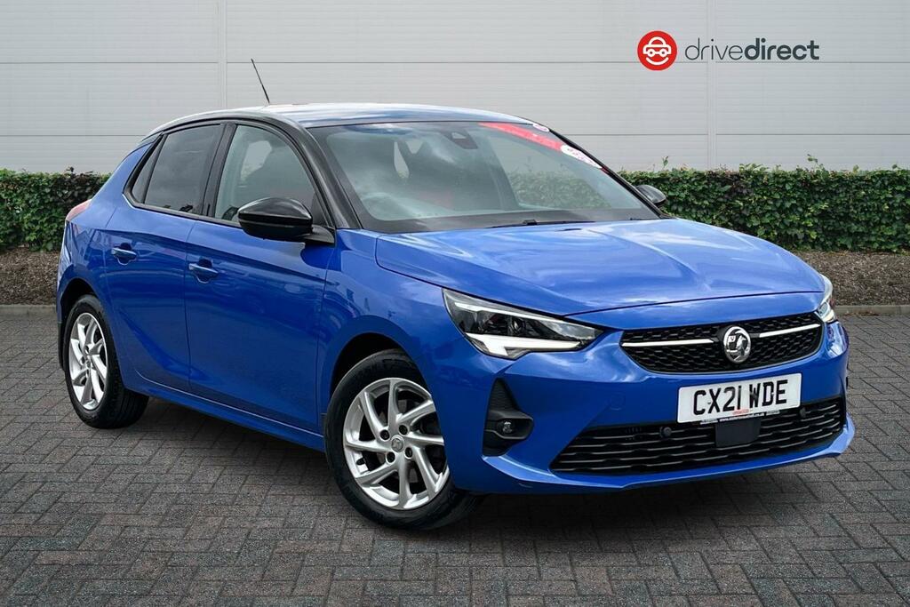 Compare Vauxhall Corsa 1.2 Turbo Sri Nav Premium Hatchback CX21WDE Blue