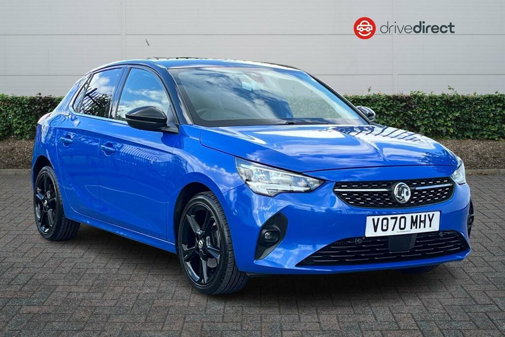 Compare Vauxhall Corsa 1.2 Turbo Elite Nav Premium Hatchback VO70MHY Blue