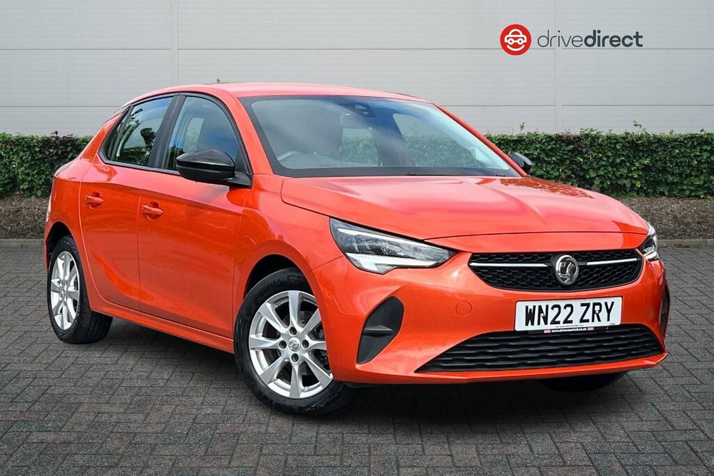 Compare Vauxhall Corsa 1.2 Se Edition Hatchback WN22ZRY Orange