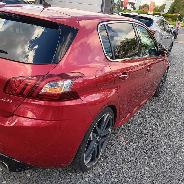 Compare Peugeot 308 Thp Gti By Peugeot Sport Hatchback SV16RXH Red
