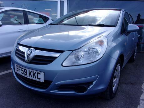 Compare Vauxhall Corsa Petrol BF59KKC Blue