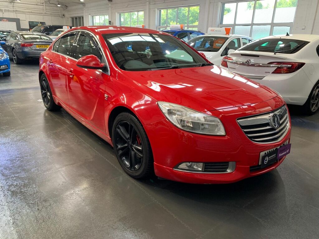 Compare Vauxhall Insignia Hatchback 2.0 NV12OGJ Red