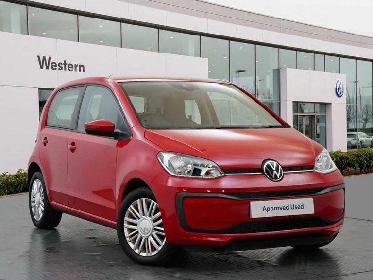 Compare Volkswagen Up Mark 1 Facelift 2 5-Dr 2020 1.0 60Ps Ss SL70FRX Red