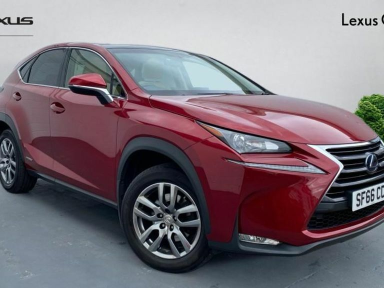 Compare Lexus NX 2.5 300H Luxury E-cvt 4Wd Euro 6 Ss SF66CCL Red